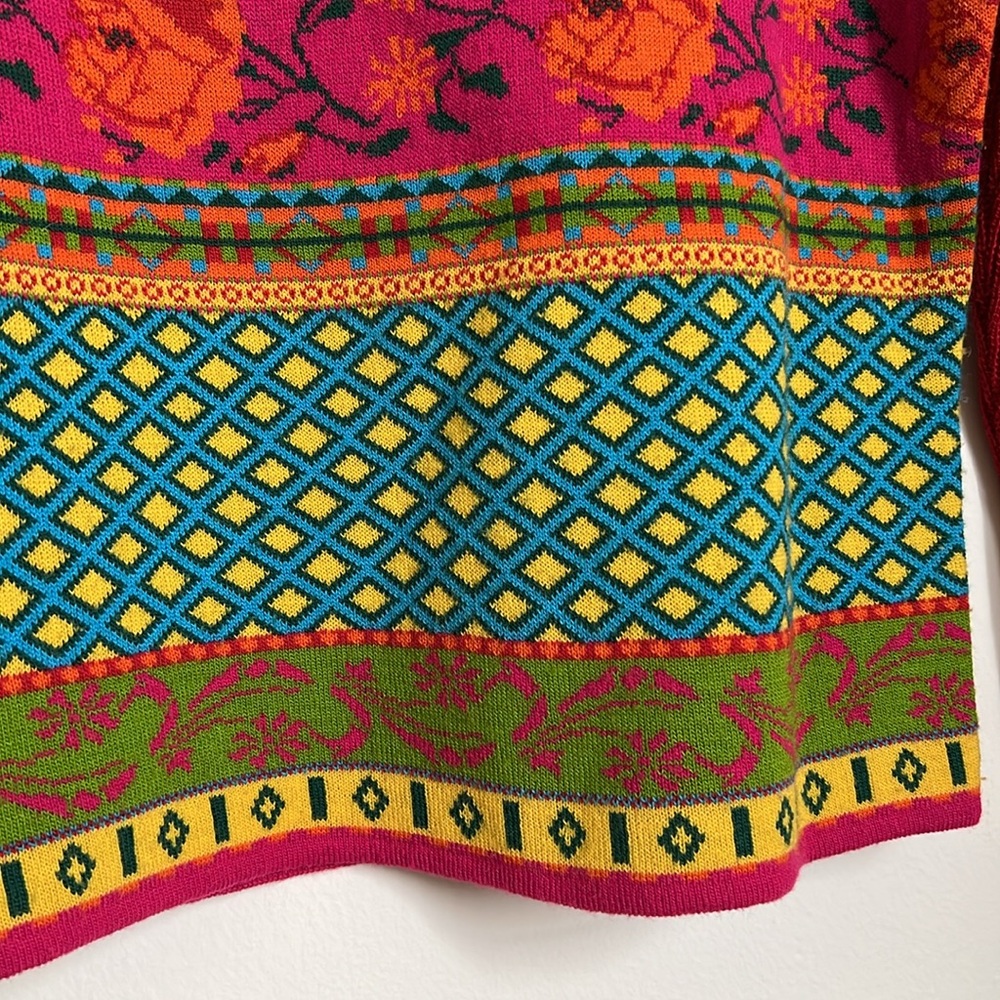 Vintage designer Kenzo Jeans knit sweater made in France Size L - Picture 12 of 16